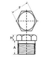 ASME B16.11 Hex head plug dimension ASME B16.11 Hex head plug dimension