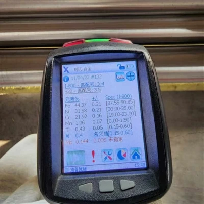 Exported 4.55MM ASTM B407 UNS N08800 Incoloy 800 Pipe